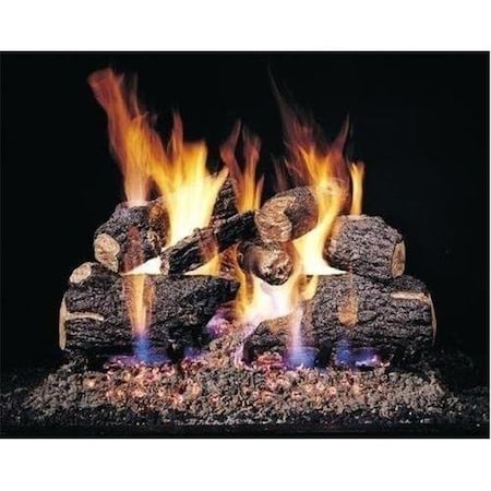 Peterson Gas Logs Peterson Gas Logs CHD24 24in. Charred Oak 7 log Set for Standard Fireplaces CHD24